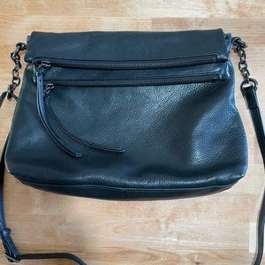 Margot Double Zipper Crossbody EUC